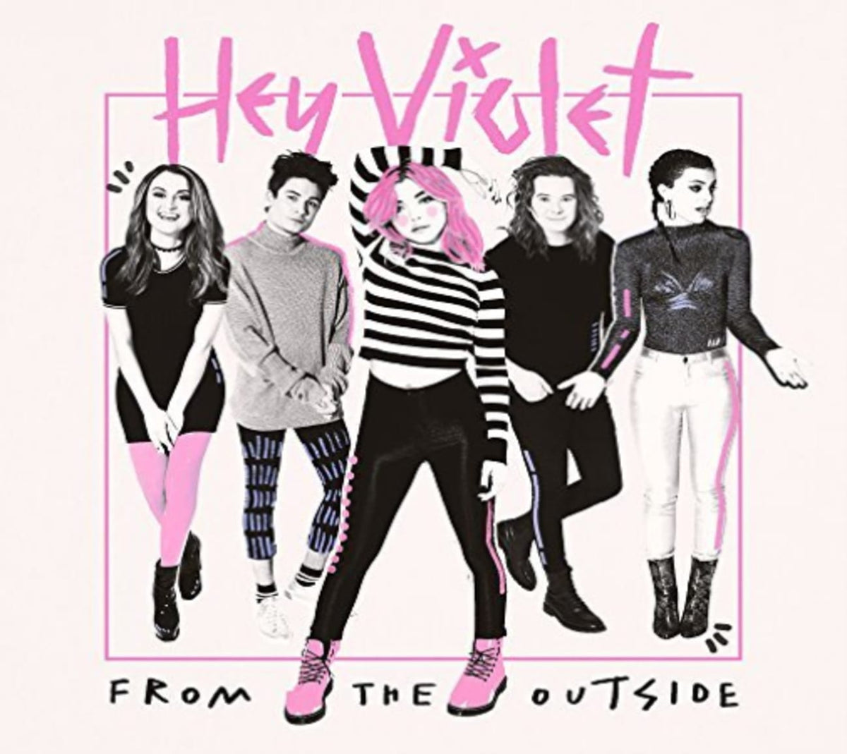 Hey Violet - FROM THE OUTSIDE - [CD]