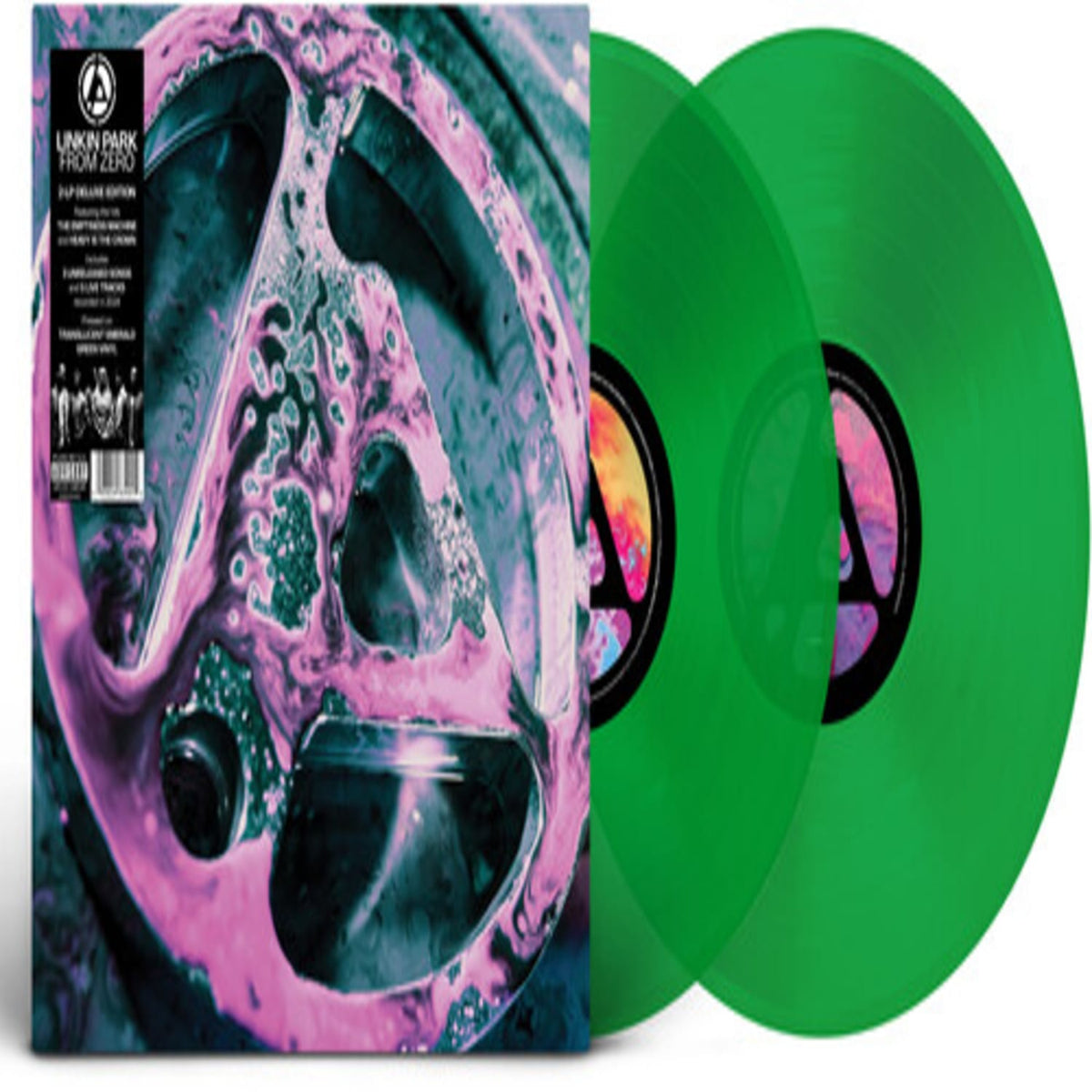 Linkin Park - From Zero (Deluxe Emerald Green) [Explicit Content] - (Parental Advisory Explicit Lyrics, Limited Edition, Deluxe Edition, Colored Vinyl, Green) - [Vinyl]