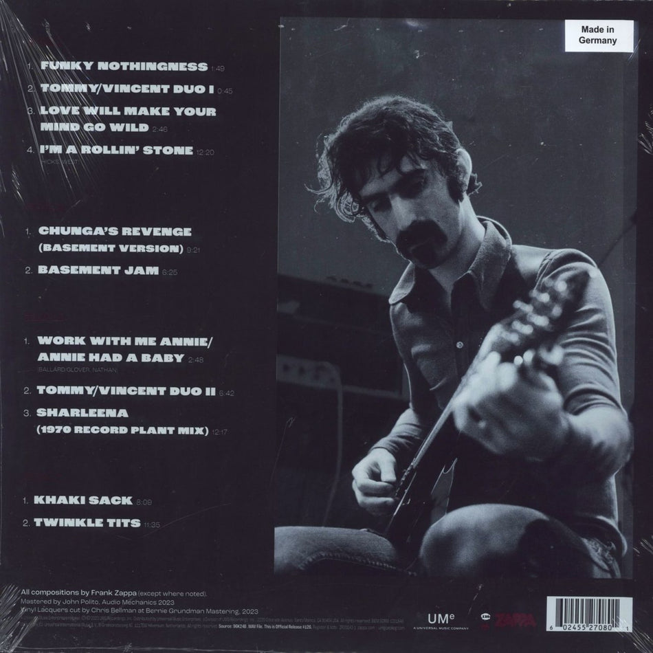 Frank Zappa - Funky Nothingness - [Vinyl]