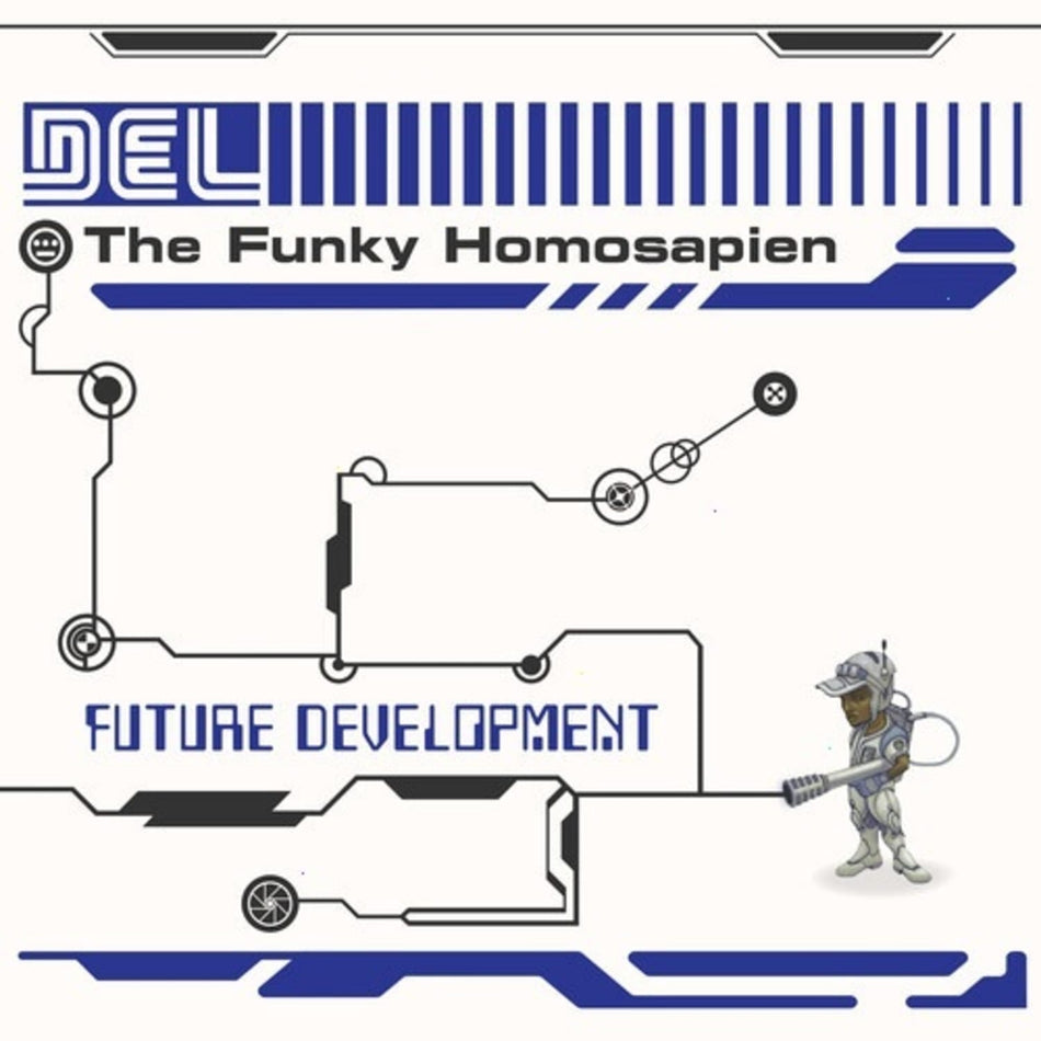 Del the Funky Homosapien - Future Development [Explicit Content] - (Parental Advisory Explicit Lyrics, Colored Vinyl, Royal Blue, Silver) - [Vinyl]