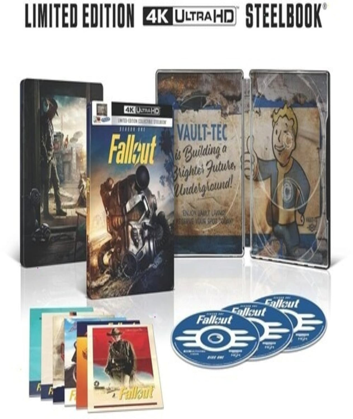 Fallout: Season One (4KUHD/Steelbook/Amazon Exclusive) - [Blu-ray]