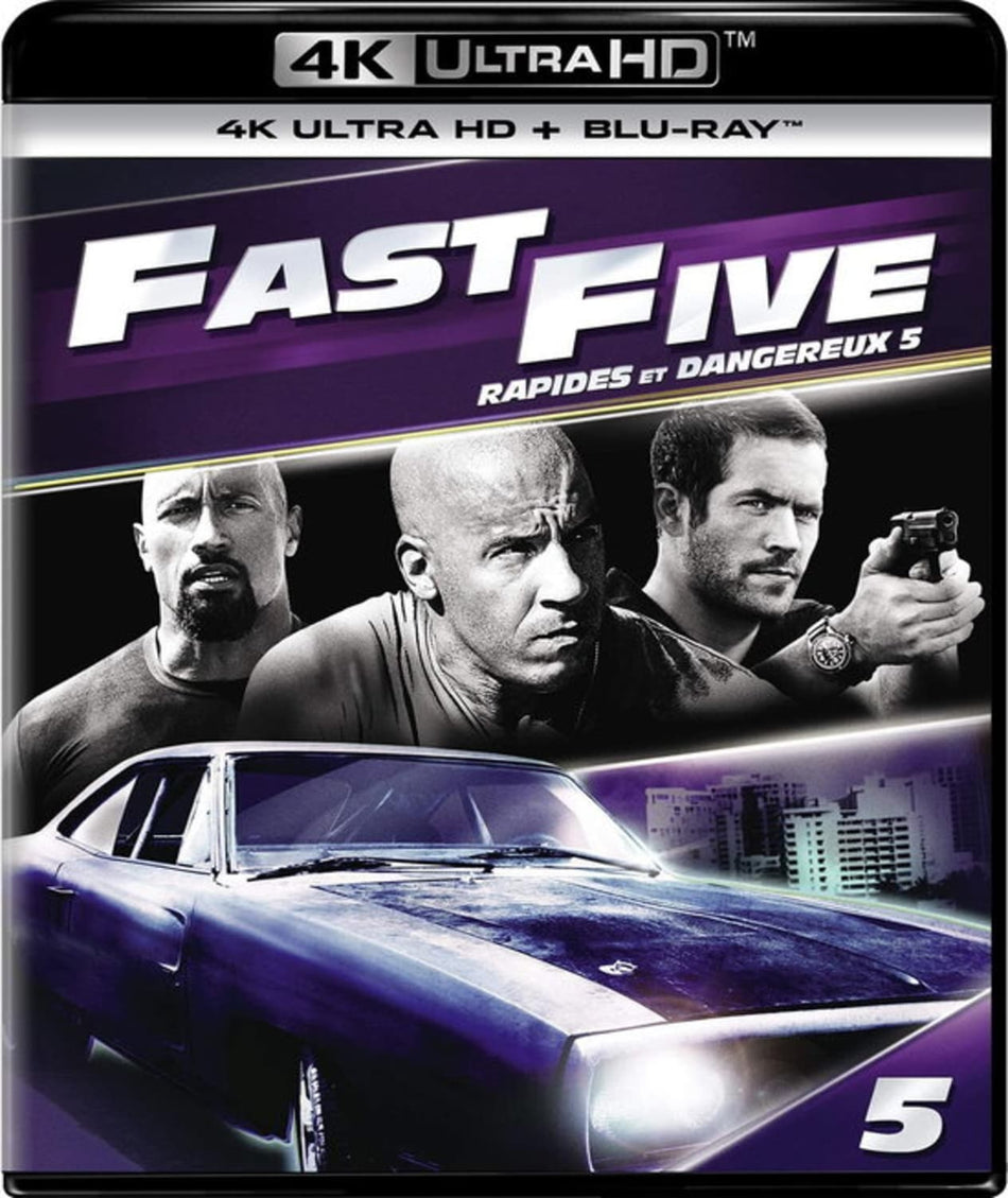 Fast Five - Extended Edition 4K Ultra HD + (Bilingual) - [Blu-ray]