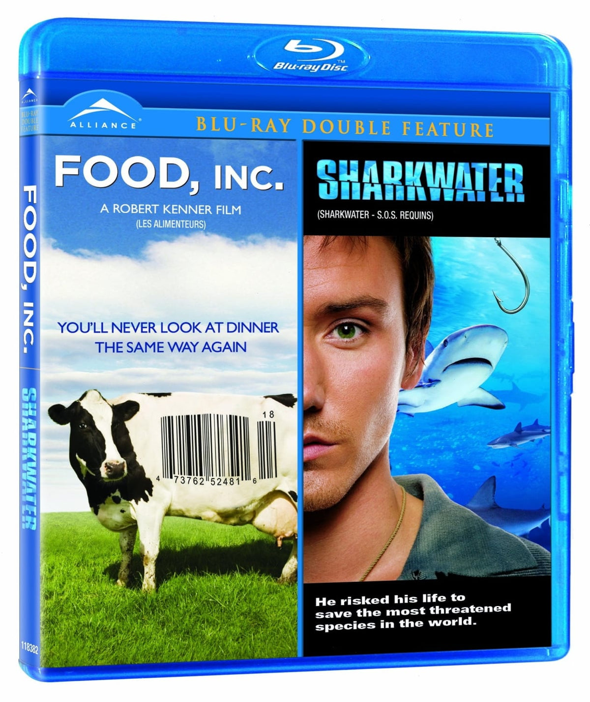 Food INC. / Sharkwater - [Blu-ray]