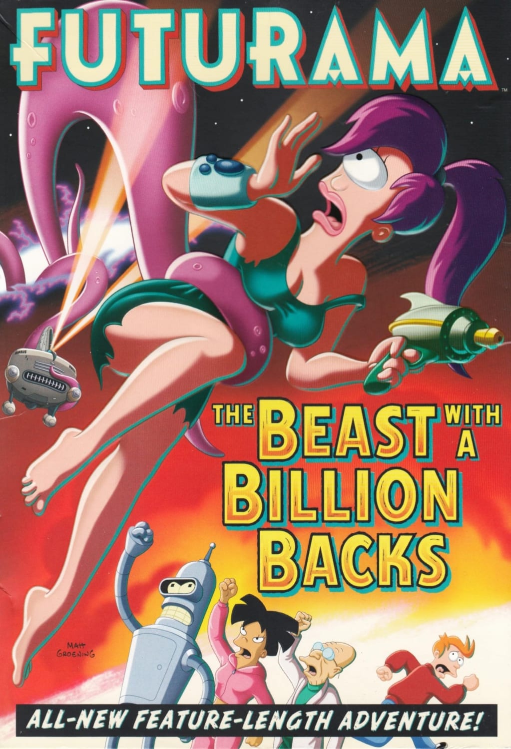 Futurama: The Beast With a Billion Backs - [DVD]