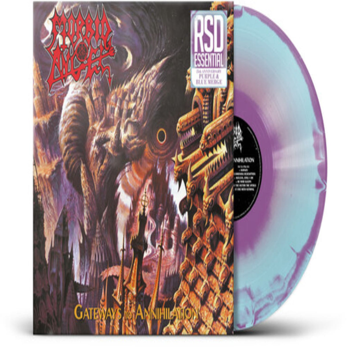 Morbid Angel - Gateways To Annihilation - (Indie Exclusive, Colored Vinyl, Purple, Blue, Anniversary Edition) - [Vinyl]