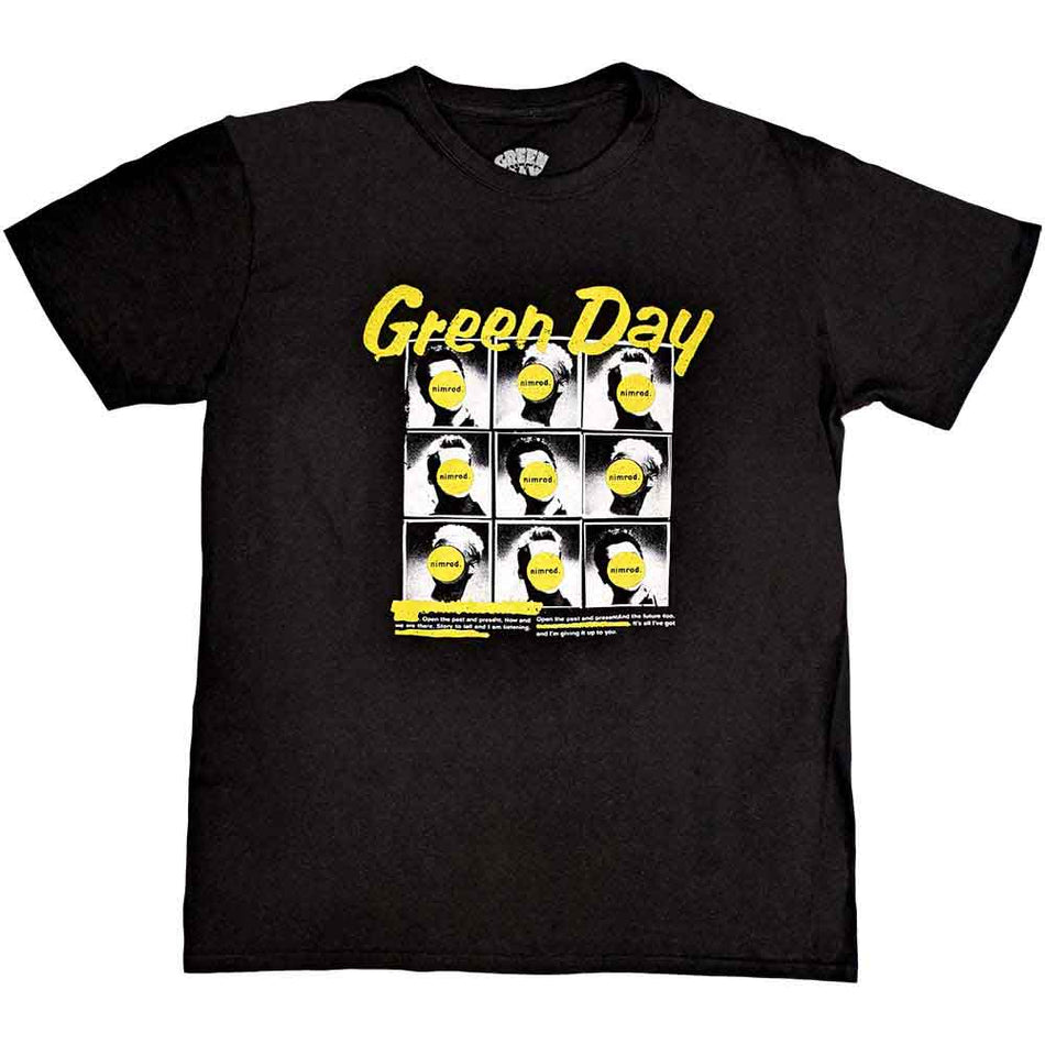 Green Day Unisex T-Shirt: Nimrod (Black)