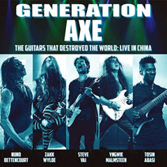 VAI / WYLDE / MALMSTEEN / BETTENCOURT / ABASI - GENERATION AXE: GUITARS THAT DESTROYED THAT WORLD ? LIVE IN CHINA- [Vinyl]