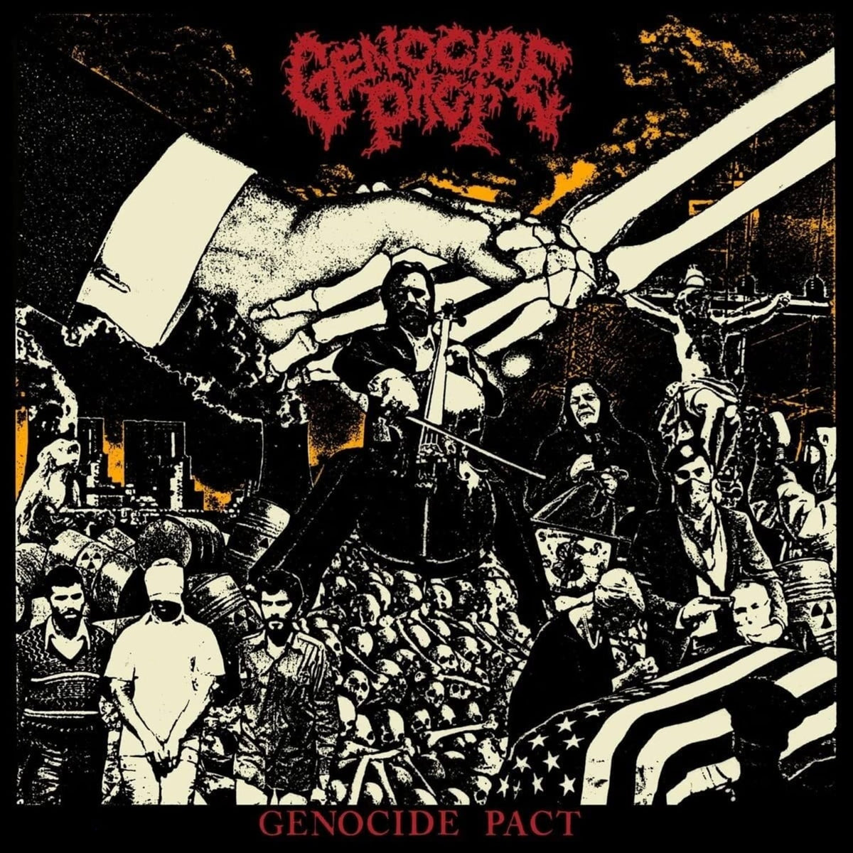Genocide Pact - Genocide Pact - (White) - [Vinyl]