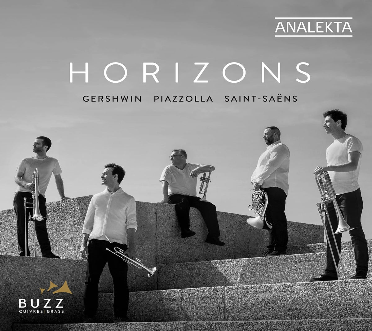Buzz Cuivres - Gershwin Piazzolla And Saint Saens: Horizons - [CD]