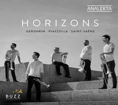 Buzz Cuivres - Gershwin Piazzolla And Saint Saens: Horizons - [CD]