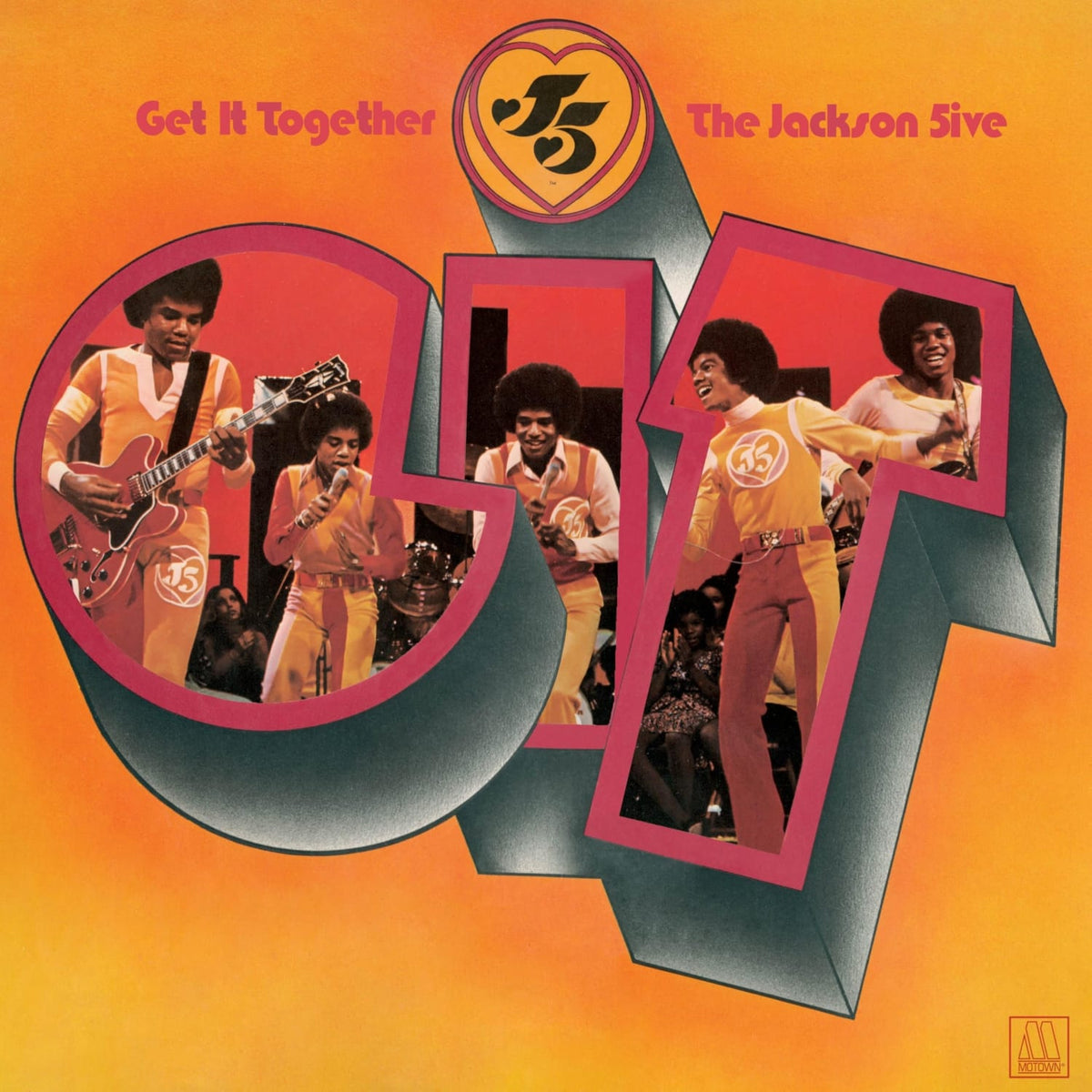 The Jackson 5 - Get It Together - (Colored Vinyl, Red) - [Vinyl]