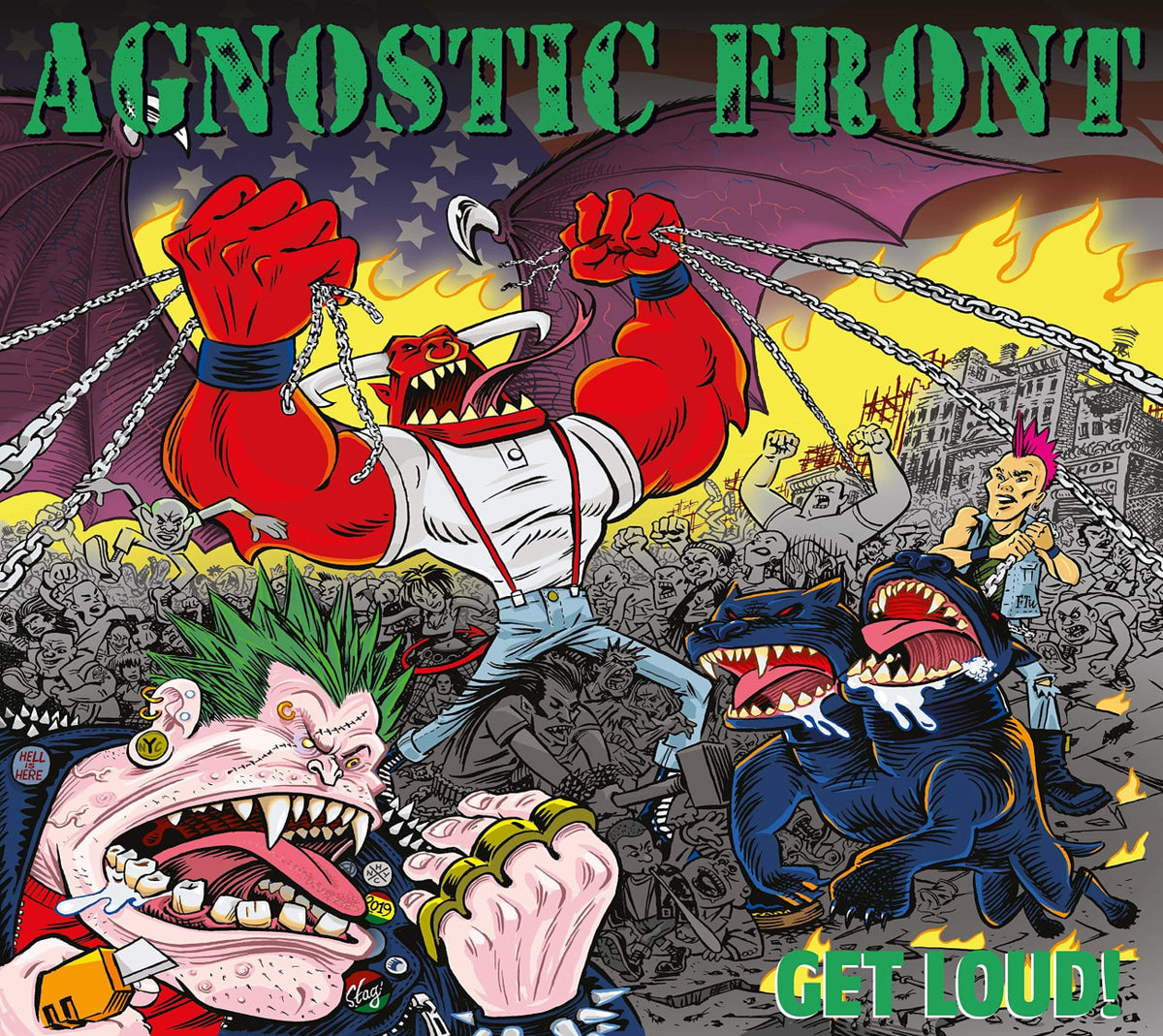 Agnostic Front - Get Loud - [CD]