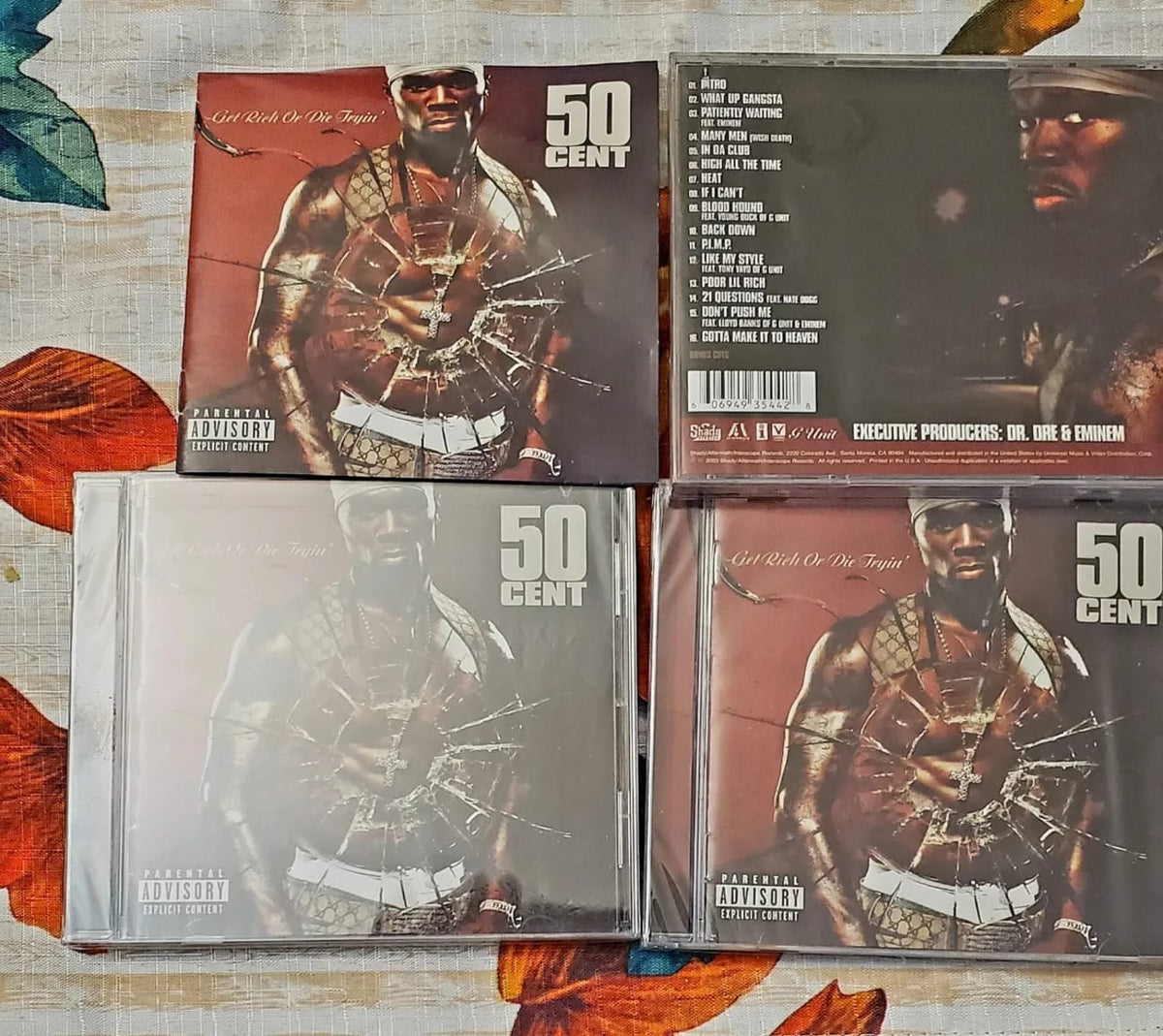 50 Cent - Get Rich Or Die Tryin' [Explicit Content] - (Parental Advisory Explicit Lyrics) - [CD]