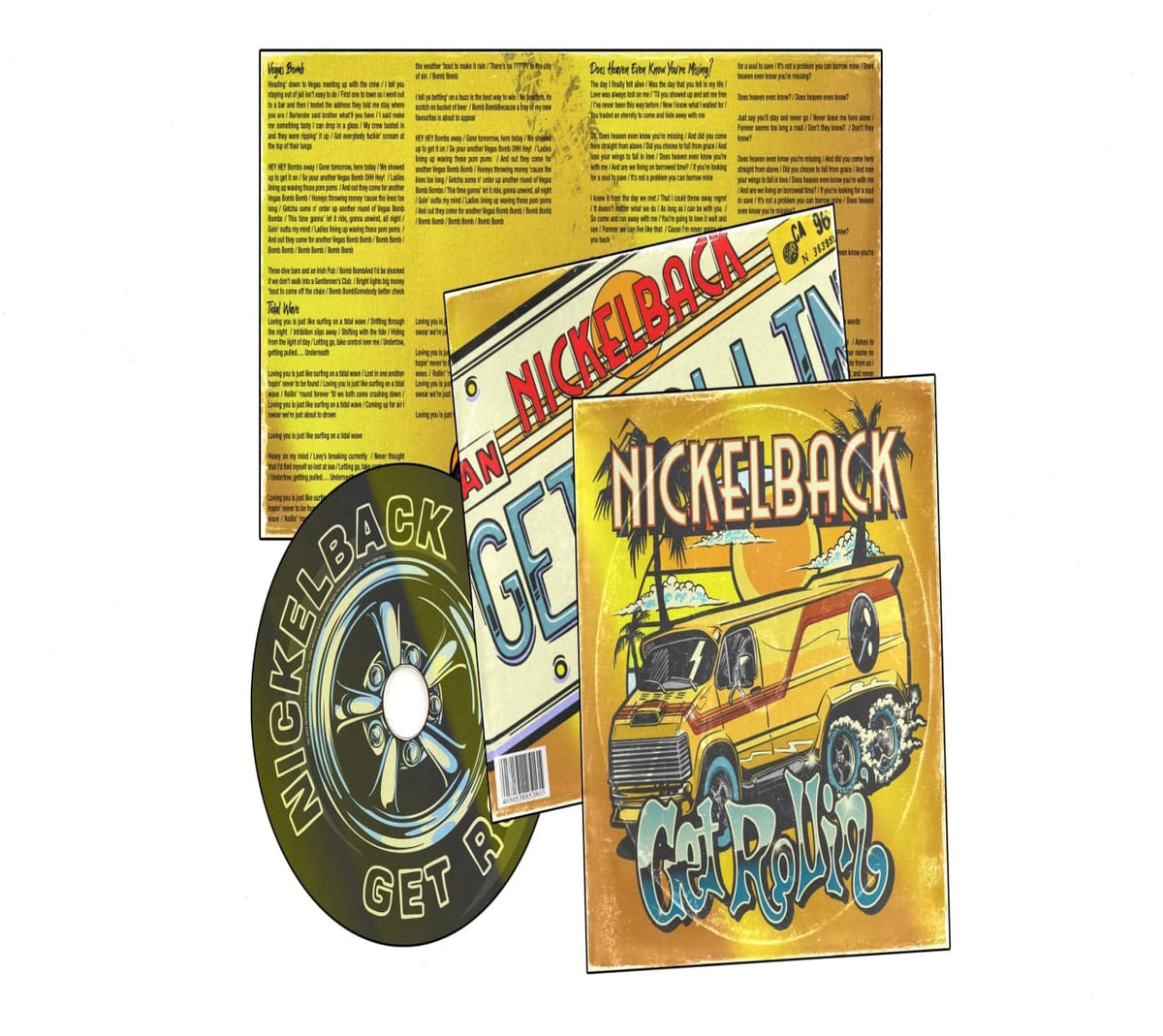 Nickelback - Nickelback - Get Rollin' - CD [Explicit Content] - (Parental Advisory Explicit Lyrics) - [CD]