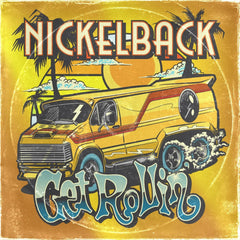 Nickelback - Get Rollin' [Explicit Content] - (Parental Advisory Explicit Lyrics, Clear Vinyl, Orange) - [Vinyl]
