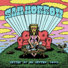 Sam Morrow - Gettin' By On Gettin' Down (Red Sky Vinyl) - (Colored Vinyl, Red) - [Vinyl]