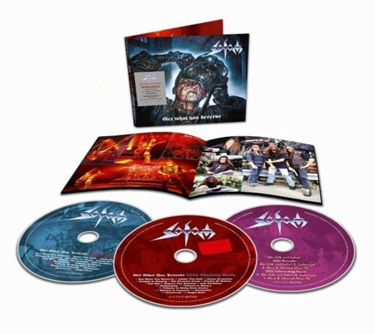 Sodom - Get What You Deserve (Deluxe Edition) - (Deluxe Edition, Booklet, Expanded Version, Digipack Packaging) - [CD]