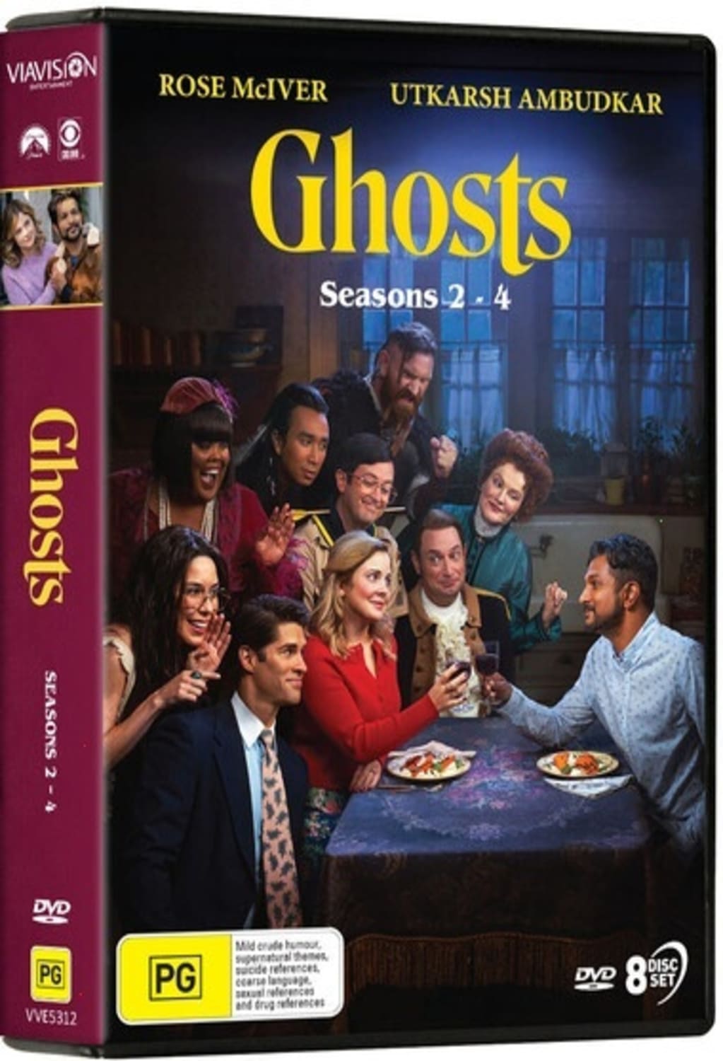 Ghosts: Seasons 2-4 [Import] - [DVD]