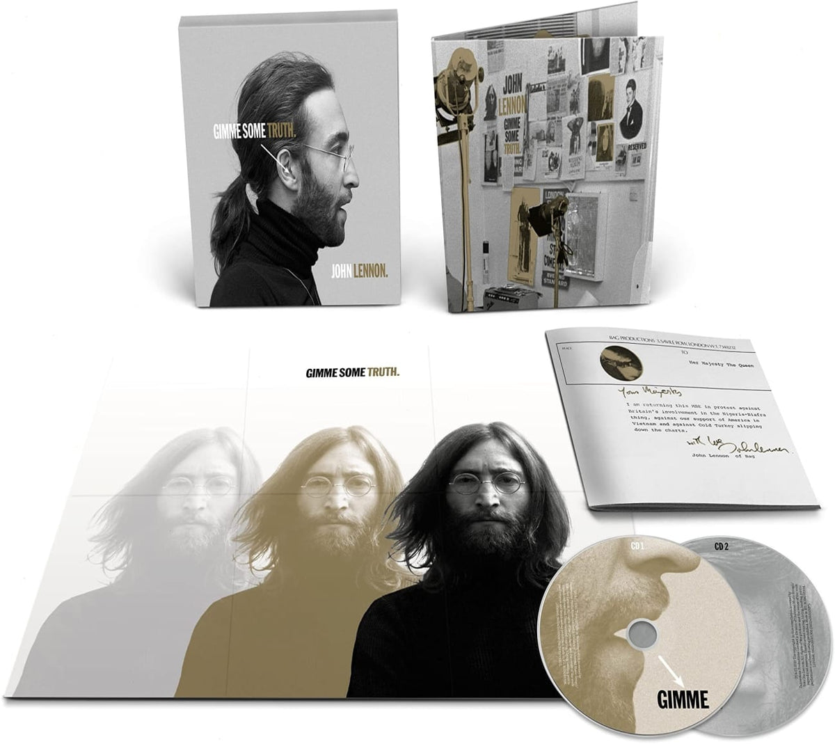John Lennon - Gimme Some Truth - (Booklet, Remixed, Poster, Digipack Packaging) - [CD]
