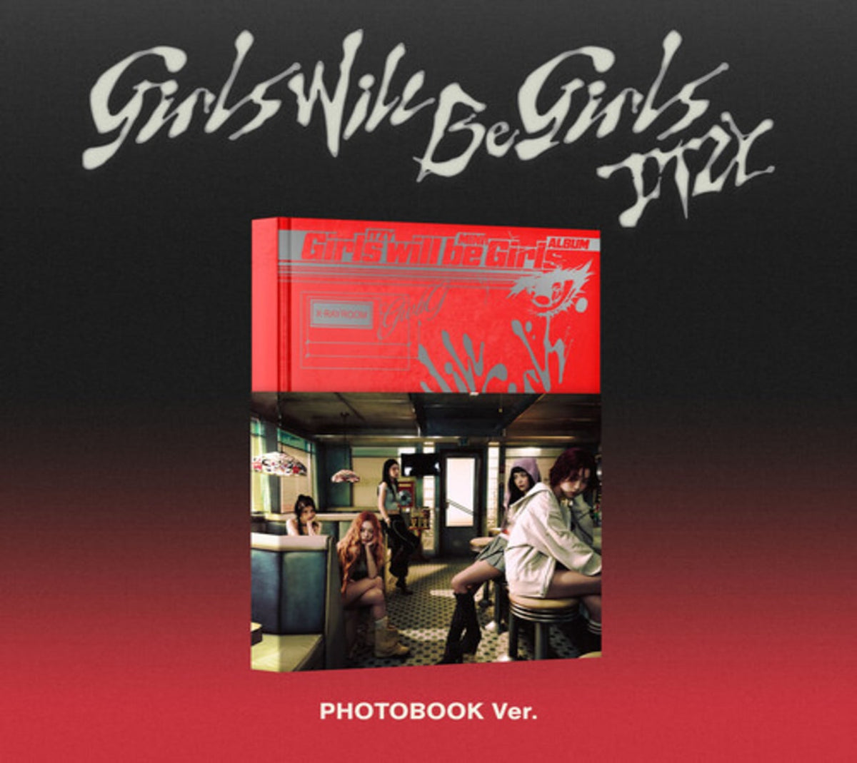 Itzy - Girls Will Be Girls (PHOTOBOOK Ver.) - [CD]