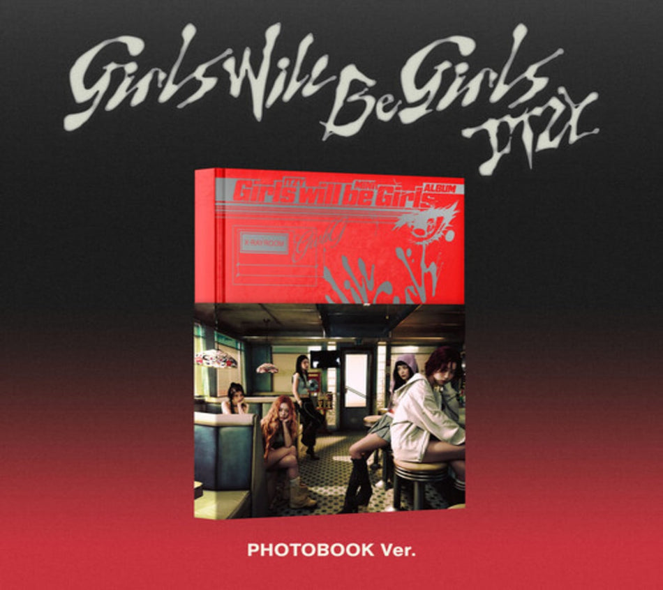 Itzy - Girls Will Be Girls (PHOTOBOOK Ver.) - [CD]