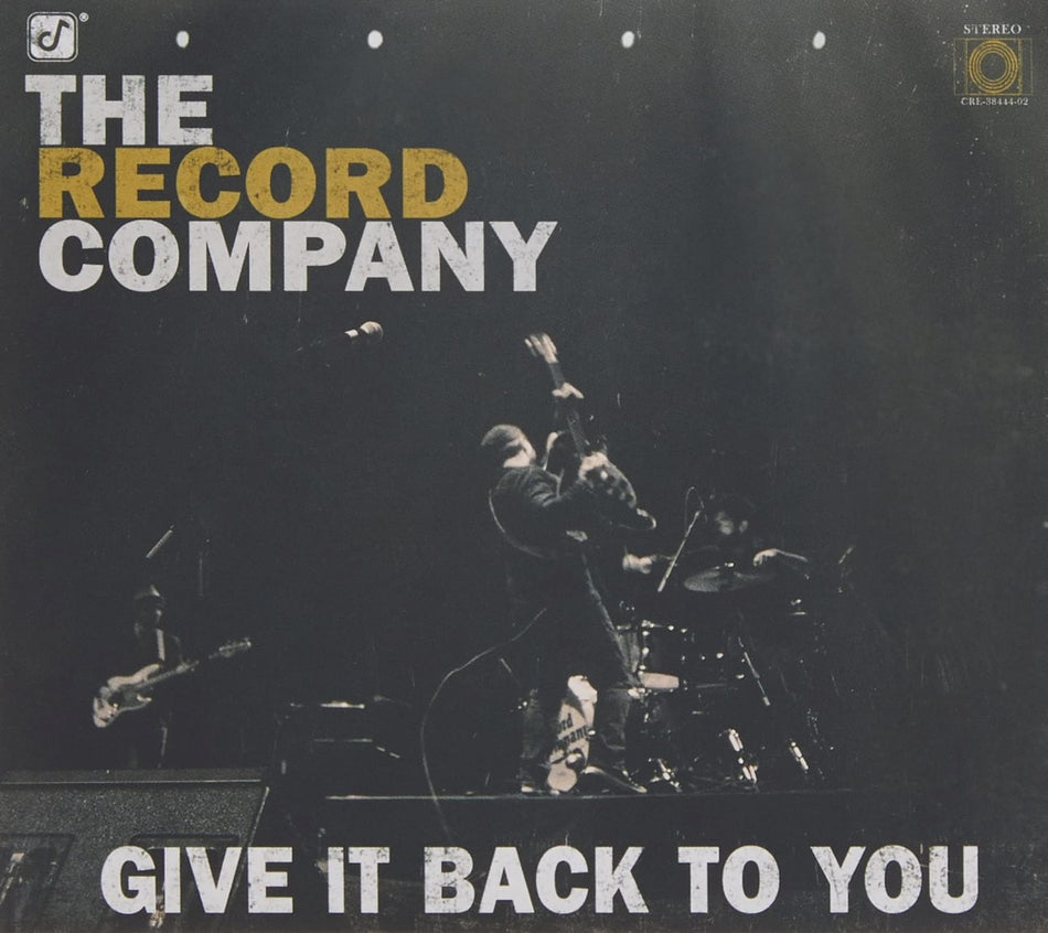 Record Company - Give It Back to You - [CD]