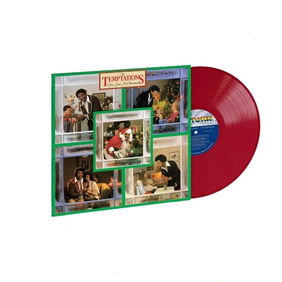 The Temptations - Give Love At Christmas - (Colored , Red) - [Vinyl]