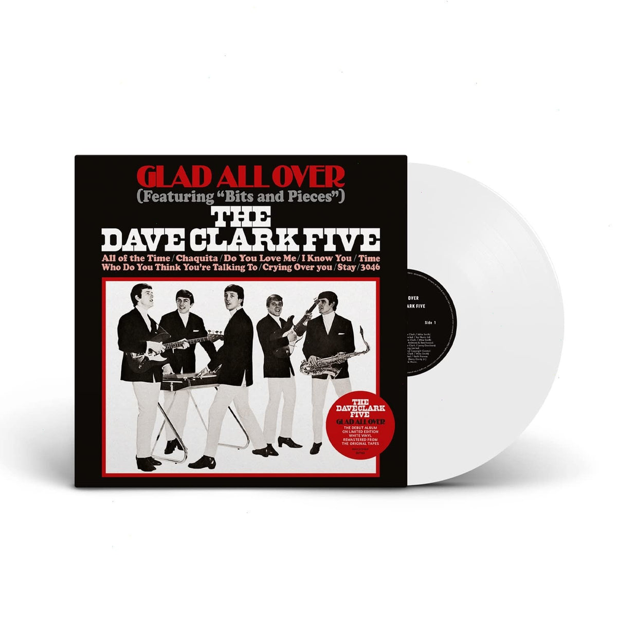 The Dave Clark Five - Glad All Over - (140 Gram , Colored , White) - [Vinyl]