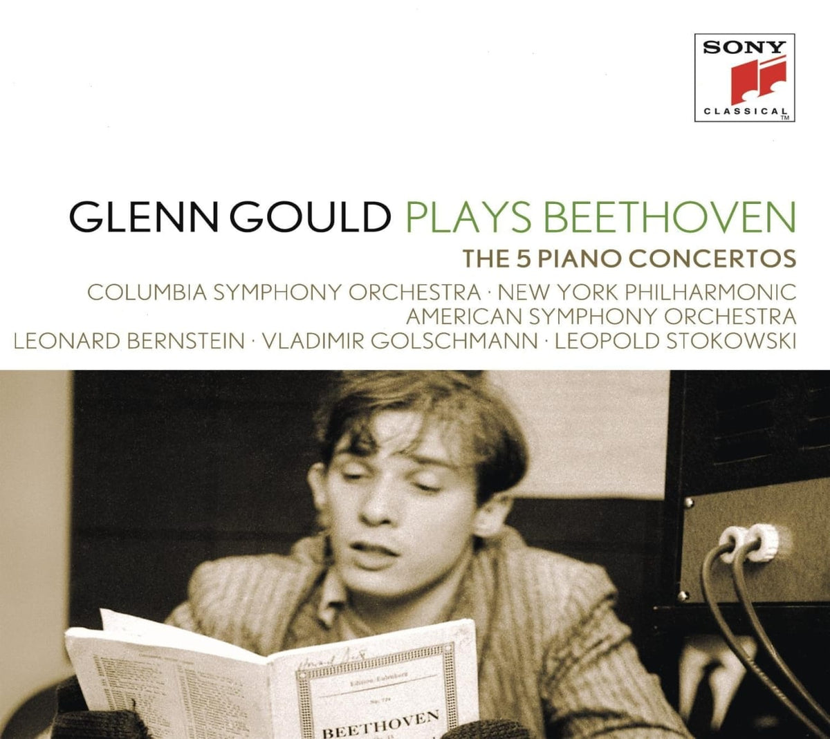 Glenn Gould - Plays Beethoven: The 5 Piano Concertos - [CD]