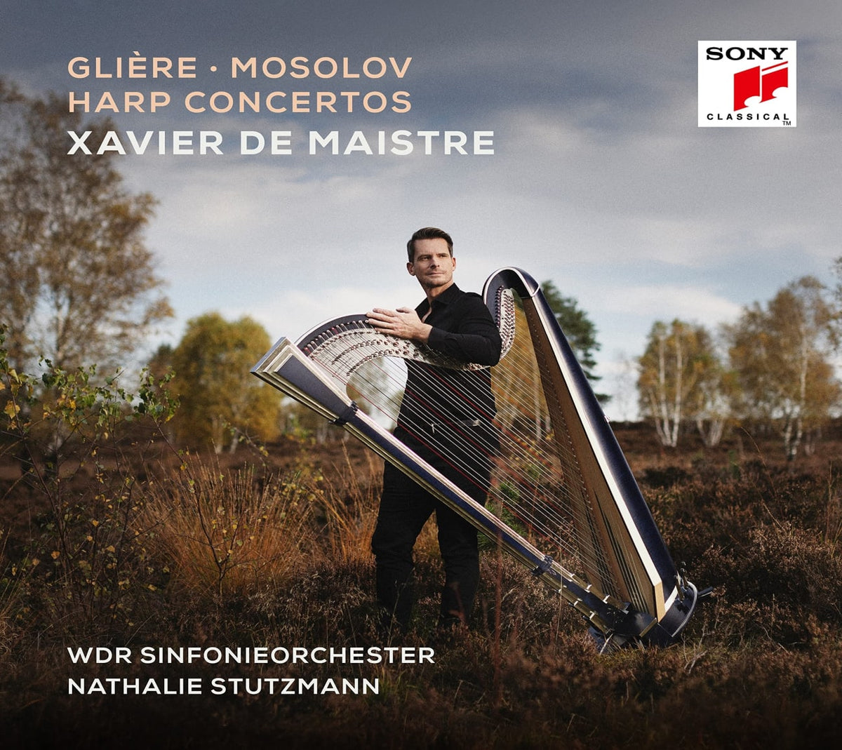 GLIERE / MOSOLOV / DE MAISTRE,XAVIER - Gliere, Mosolov: Harp Concertos - [CD]