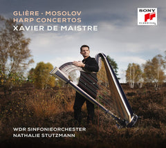 GLIERE / MOSOLOV / DE MAISTRE,XAVIER - Gliere, Mosolov: Harp Concertos - [CD]