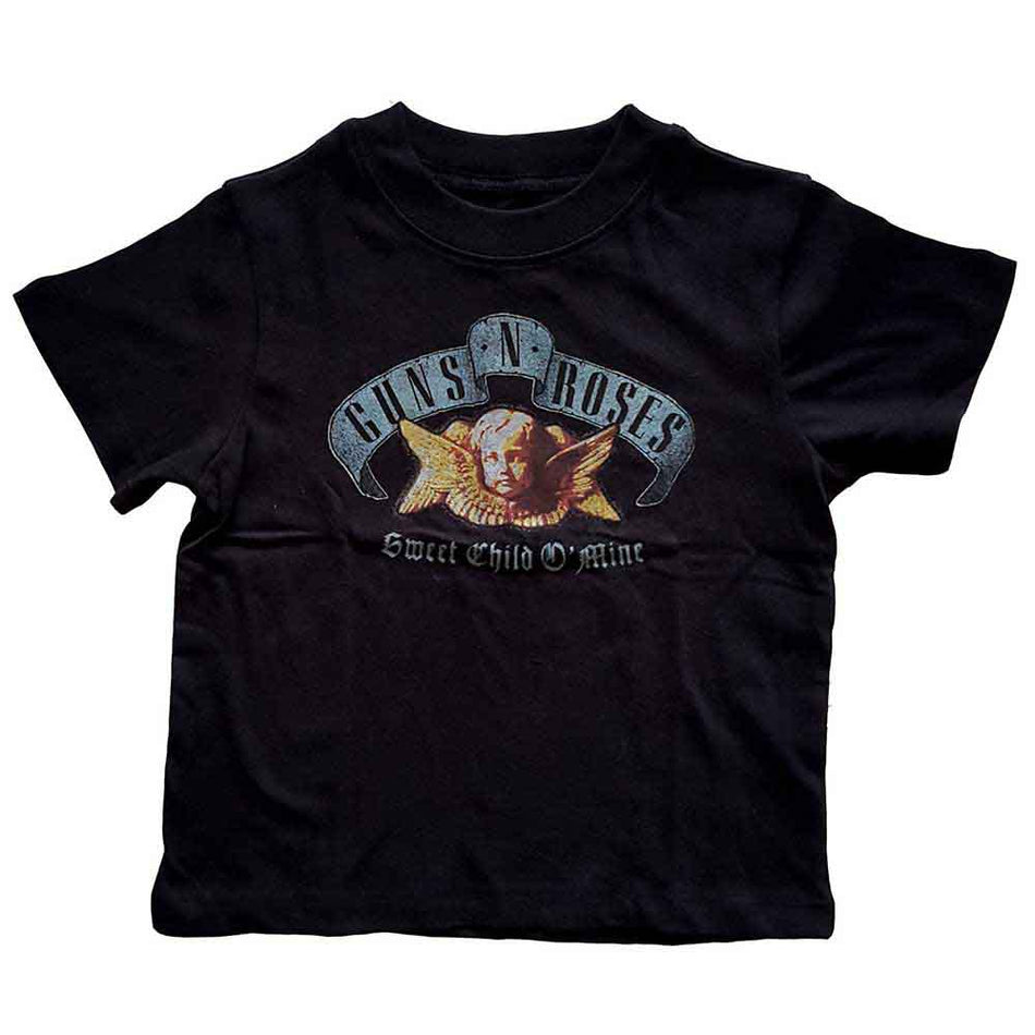 Guns N' Roses Kids Toddler T-Shirt: Sweet Child O' Mine (Black)