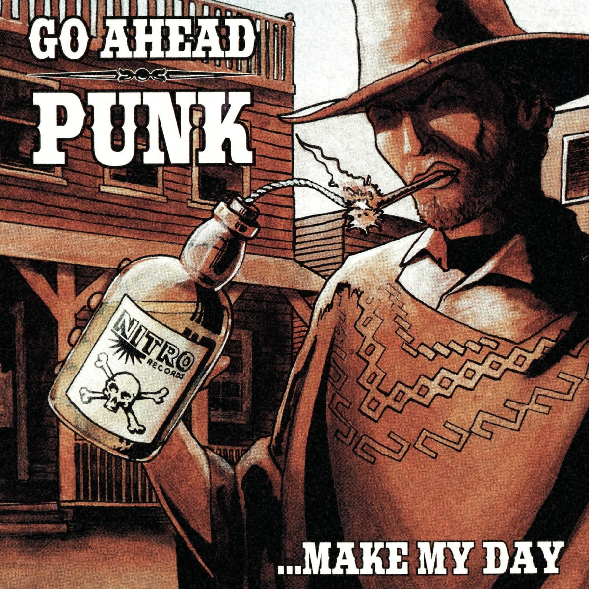 Various Artists - Go Ahead Punk...Make My Day - (Colored Vinyl, Orange, Black) - [Vinyl]
