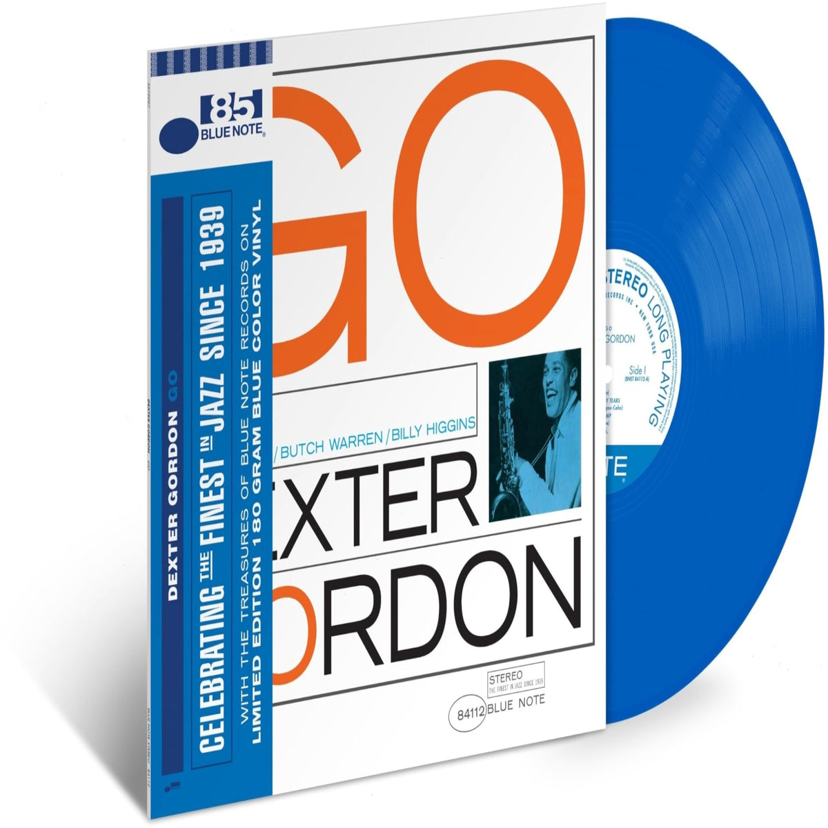 Dexter Gordon - Go! [Blue LP] - (Indie Exclusive, Limited Edition, Colored Vinyl, Blue) - [Vinyl]