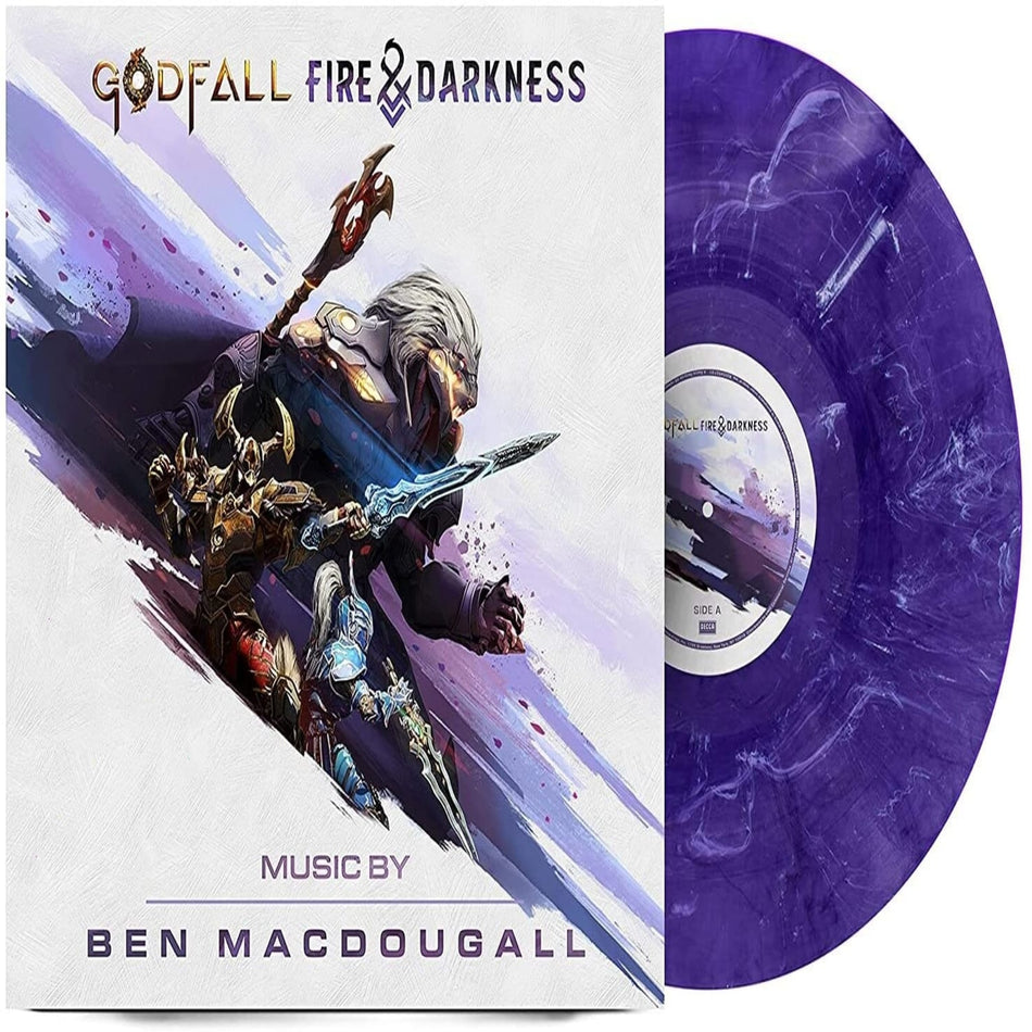 Ben Macdougall - Godfall: Fire & Darkness (Original Video Game Soundtrack) - (Colored Vinyl, Purple) - [Vinyl]