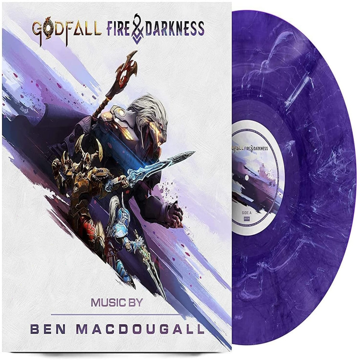 Ben Macdougall - Godfall: Fire & Darkness (Original Video Game Soundtrack) - (Colored Vinyl, Purple) - [Vinyl]