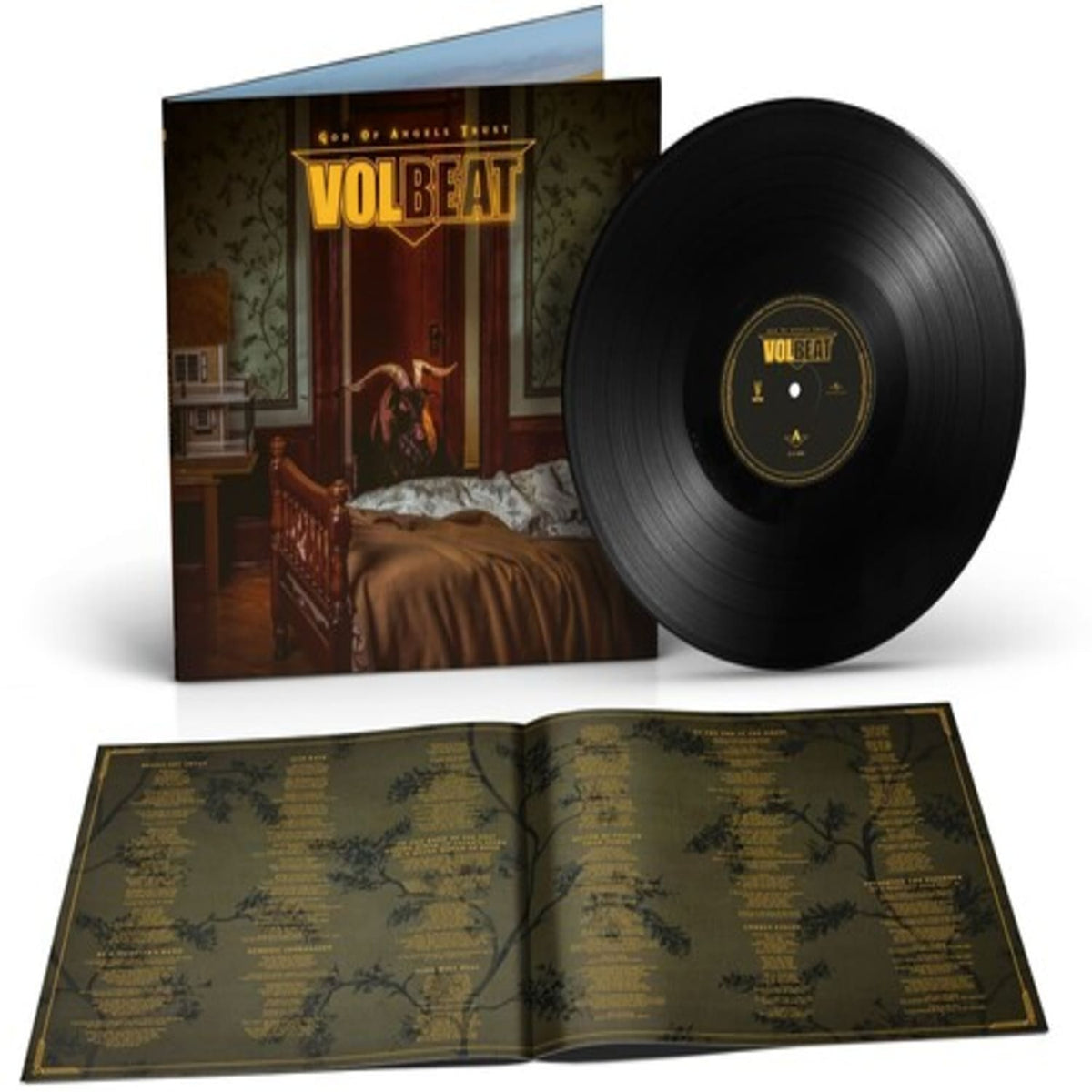Volbeat - God Of Angels Trust - (Booklet, Gatefold LP Jacket) - [Vinyl]