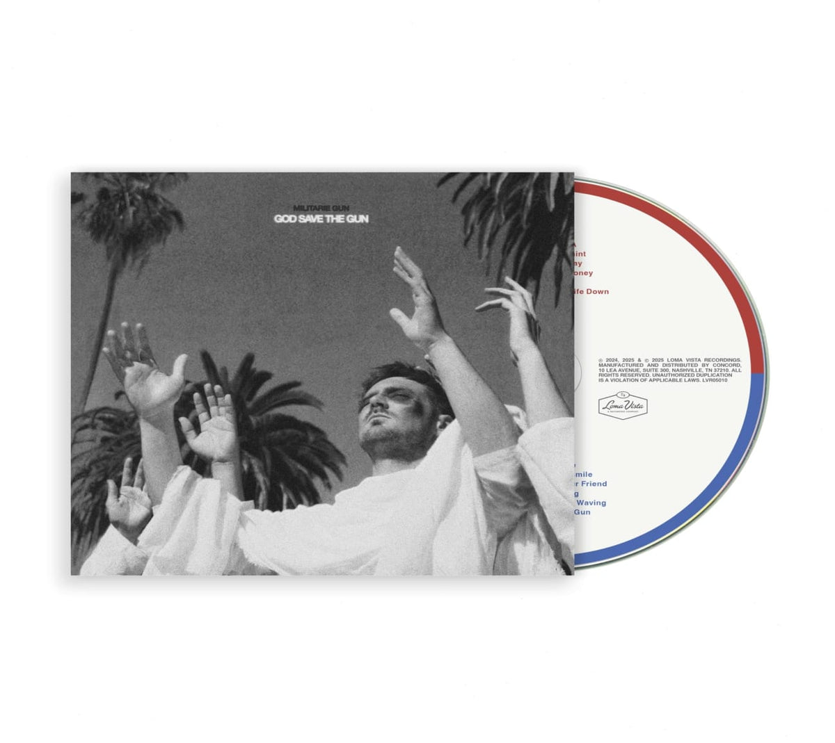 Militarie Gun - God Save The Gun - [CD]