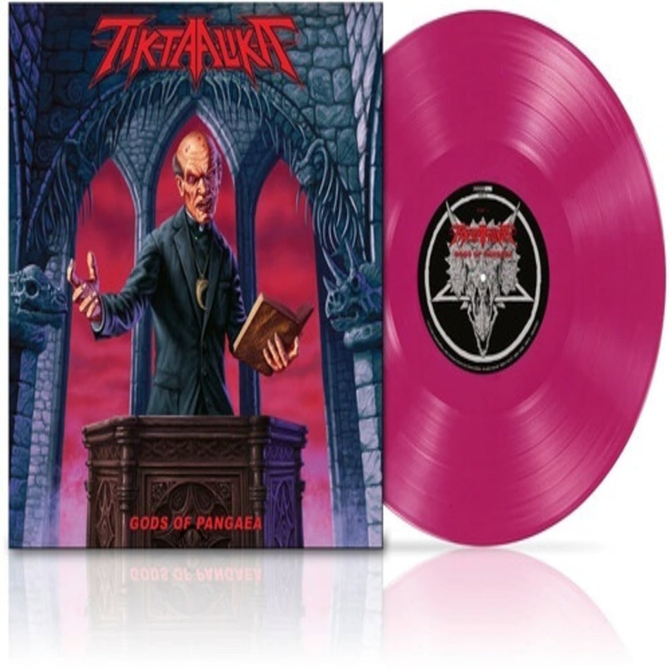 Tiktaalika - Gods Of Pangaea - (Limited Edition, Clear Vinyl, Magenta, Gatefold LP Jacket) - [Vinyl]