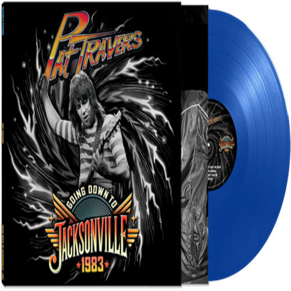Pat Travers - Going Down To Jacksonville - 1983 - (Limited Edition, Colored Vinyl, Blue) - [Vinyl]