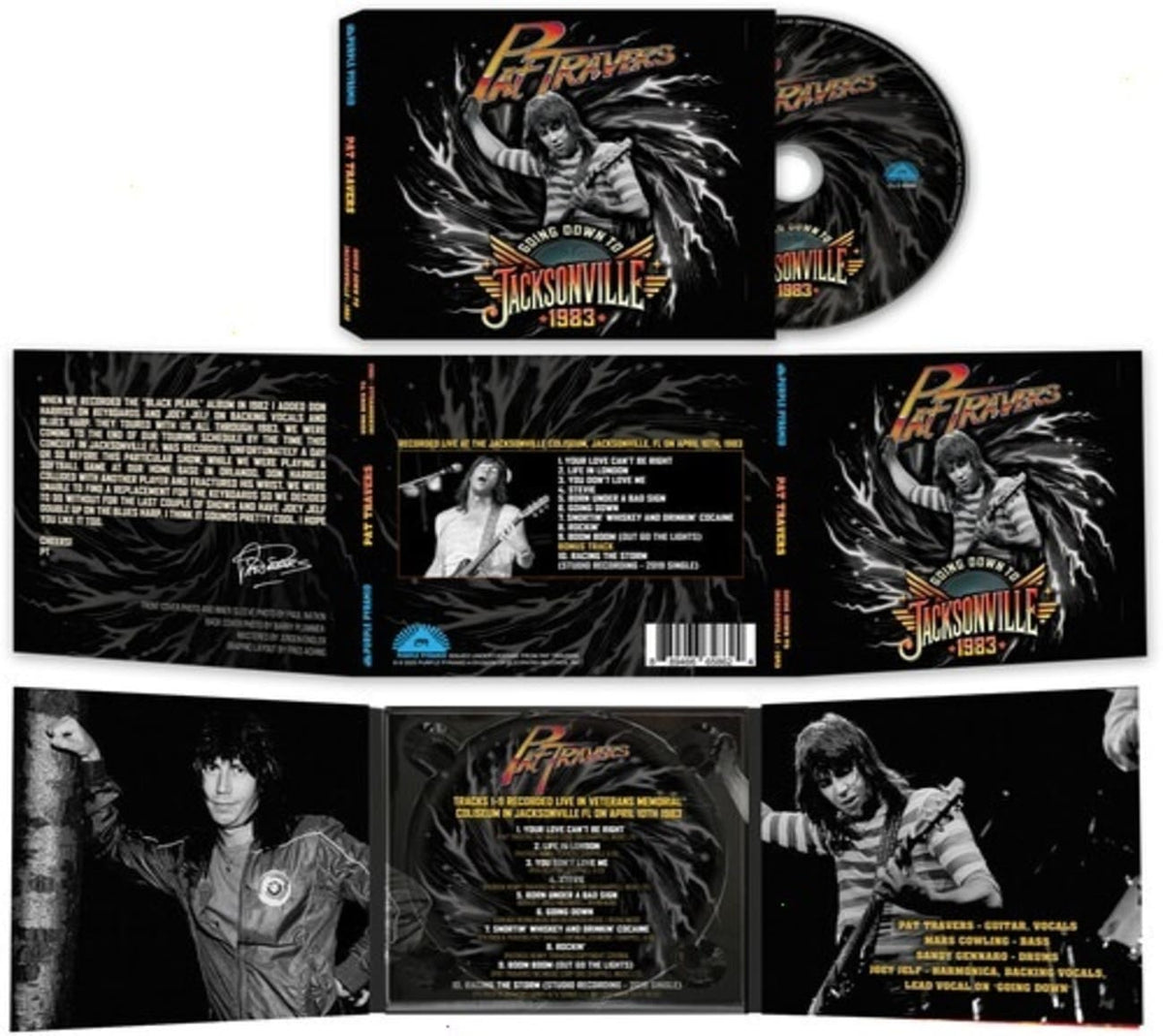 Pat Travers - Going Down To Jacksonville - 1983 - [CD]