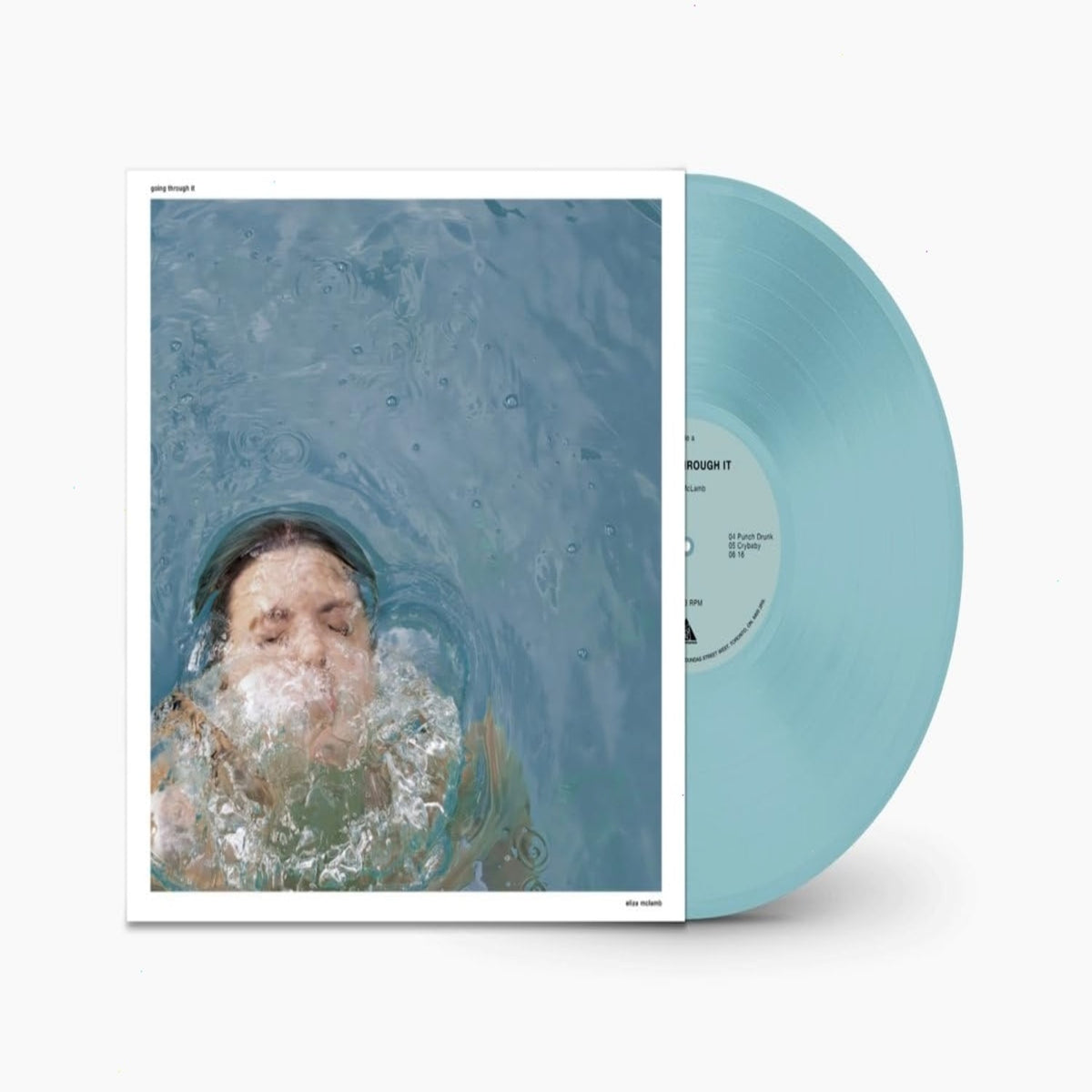 Eliza McLamb - Going Through It - (Clear Vinyl, Blue) - [Vinyl]