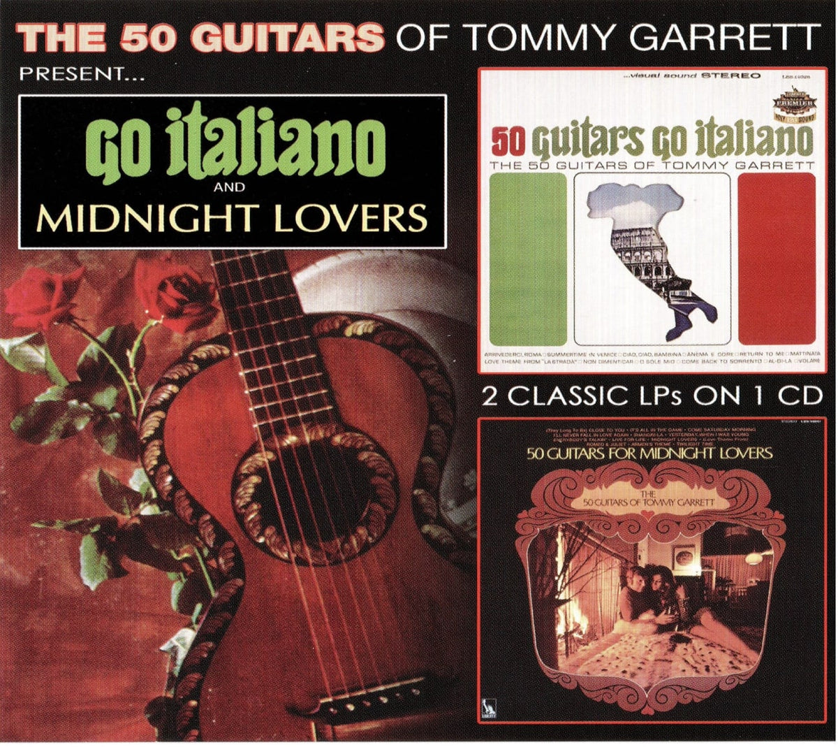 Tommy Garret - Go Italiano & Midnight Lovers - [CD]