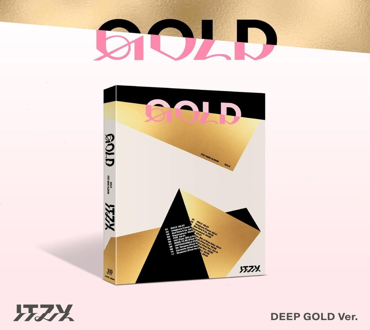 ITZY - Gold [Deep Gold Ver.] - [CD]
