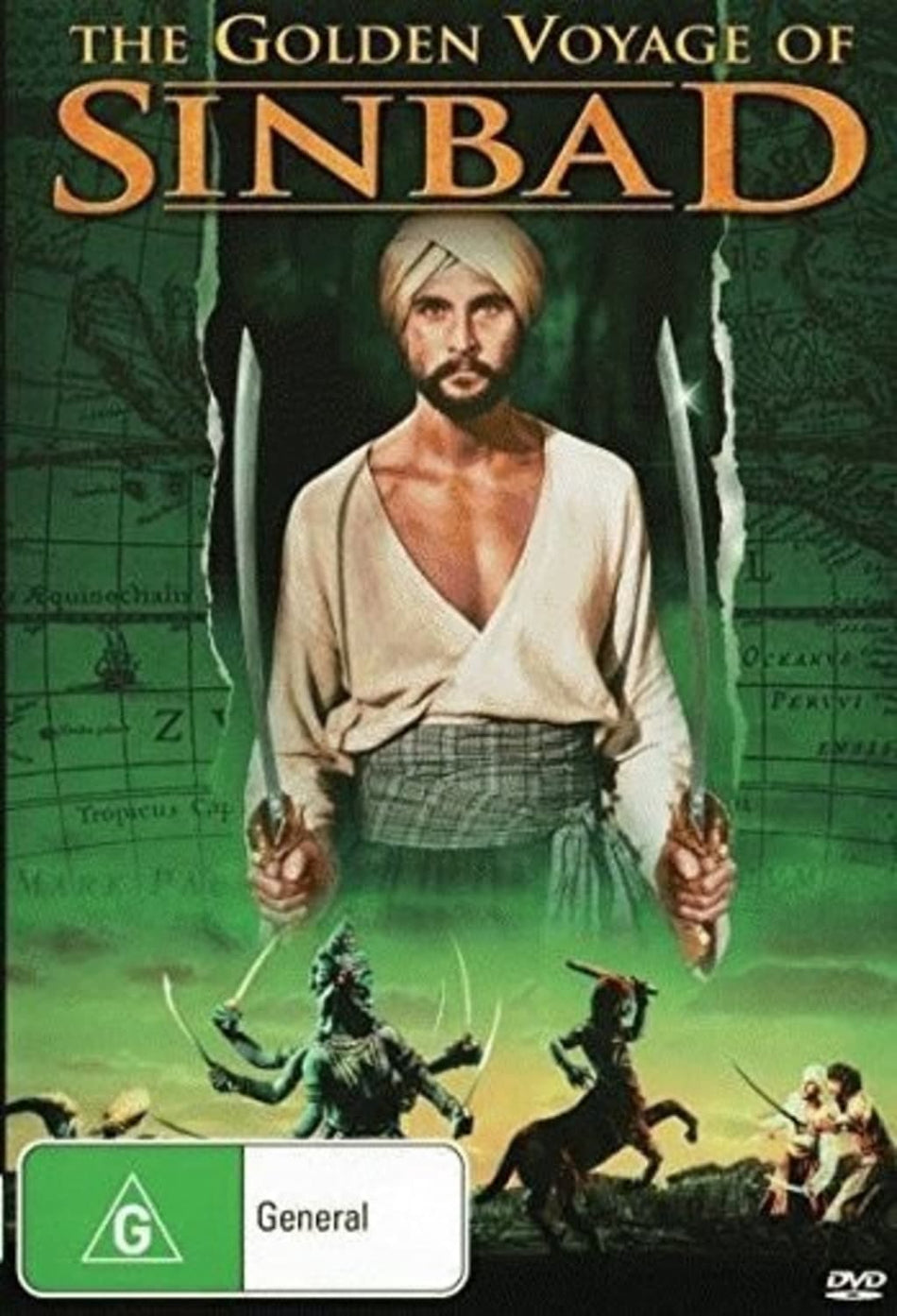 The Golden Voyage of Sinbad - [DVD]