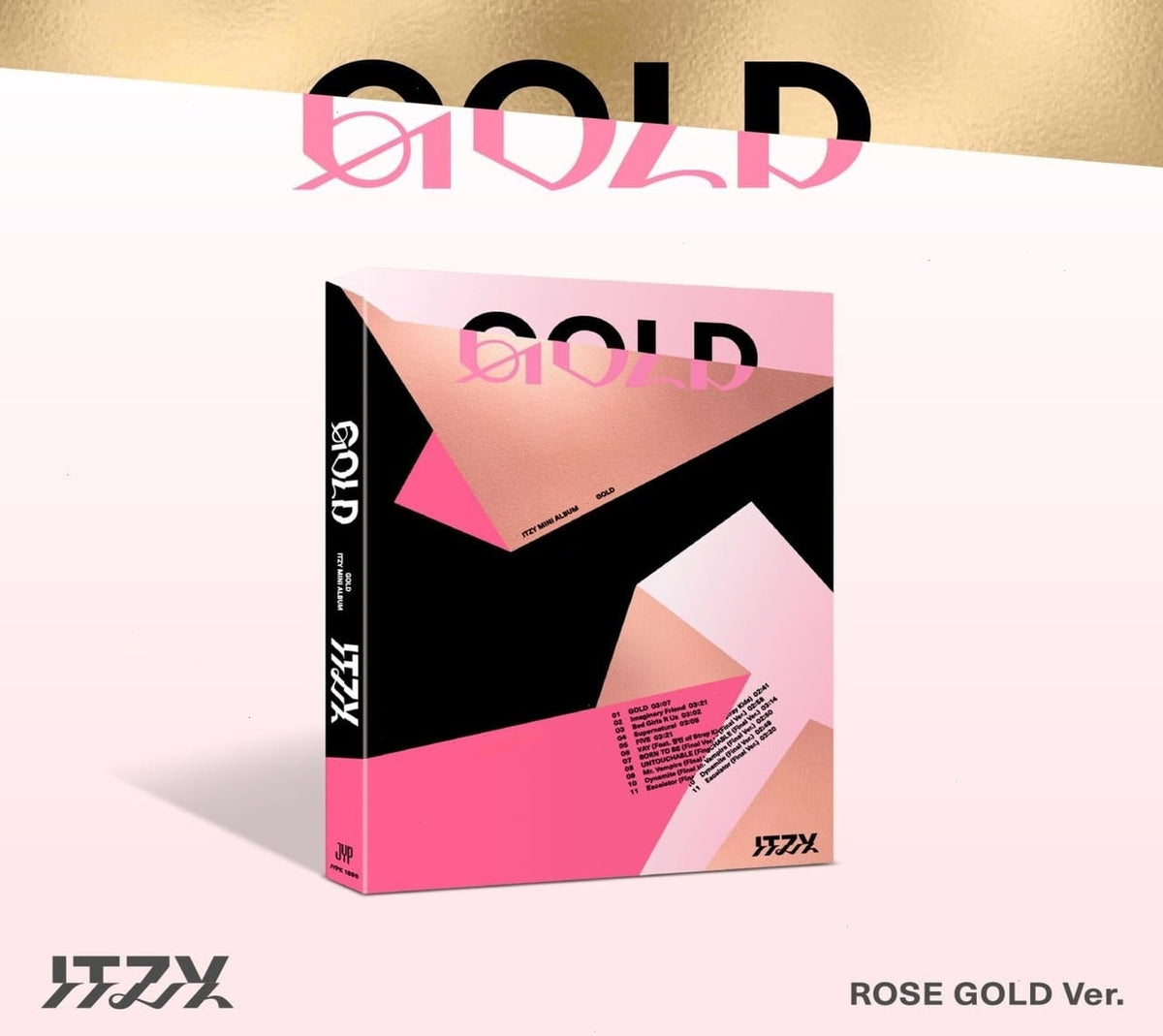 ITZY - Gold [Rose Gold Ver.] - [CD]