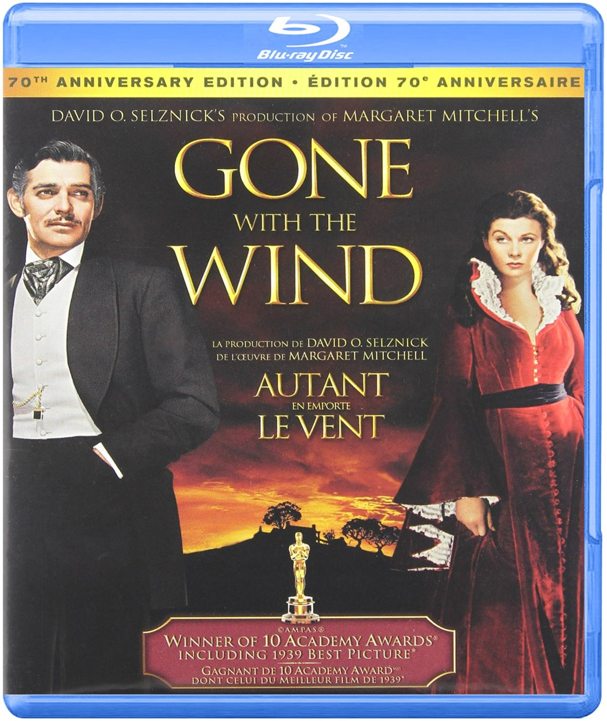 GONE WITH THE WIND - [Blu-ray]