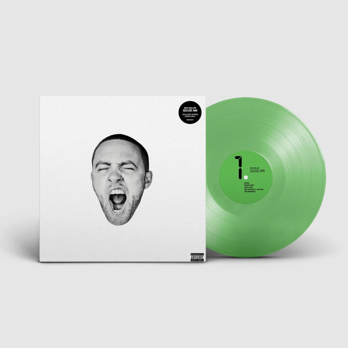 Mac Miller - GO:OD AM - (Indie Exclusive, Colored Vinyl, Green) - [Vinyl]