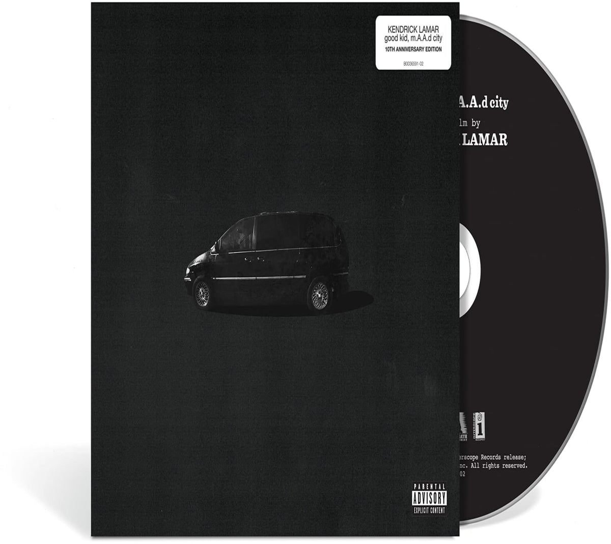 Kendrick Lamar - good Kid, M.A.A.D City (10th Anniversary Edition) [Explicit Content] - (Parental Advisory Explicit Lyrics, Anniversary Edition) - [CD]
