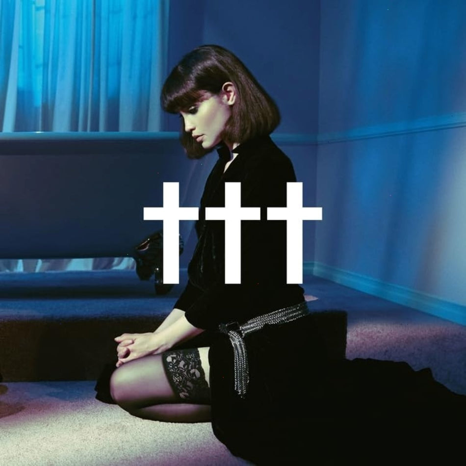 Crosses - Goodnight, God Bless, I Love U, Delete. - (Indie Exclusive, Colored Vinyl, Black) - [Vinyl]